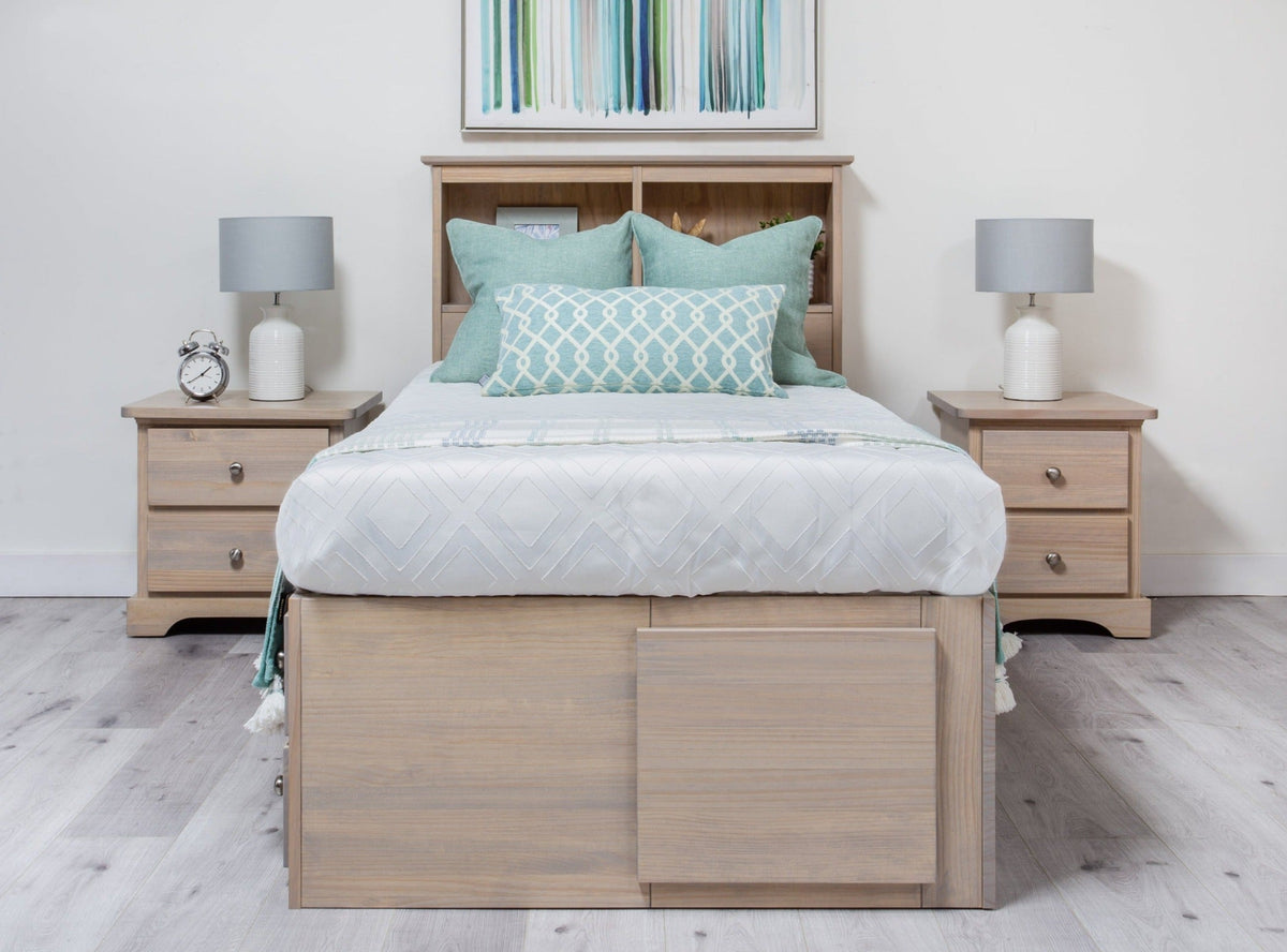 Mates Wood Platform Storage Bed Frame Victoria BC Twin Double Queen