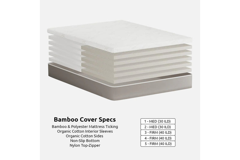 10" Hevean Natural Latex Mattress