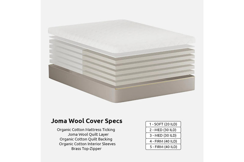 10" Hevean Natural Latex Mattress