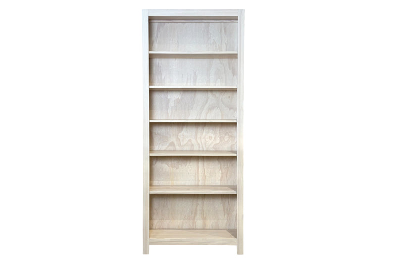 30" Wide Square Cut  Bookcase