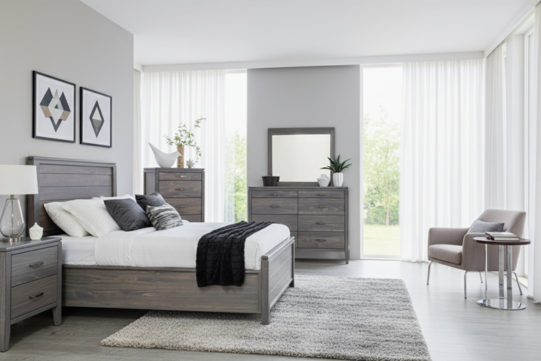 Contempo Wooden Bed Frame Victoria