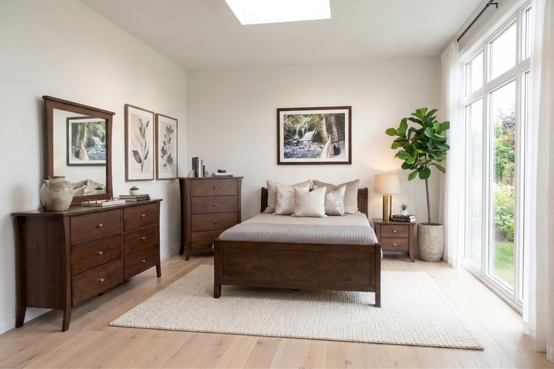 Elegance Wood Bed Frame Victoria