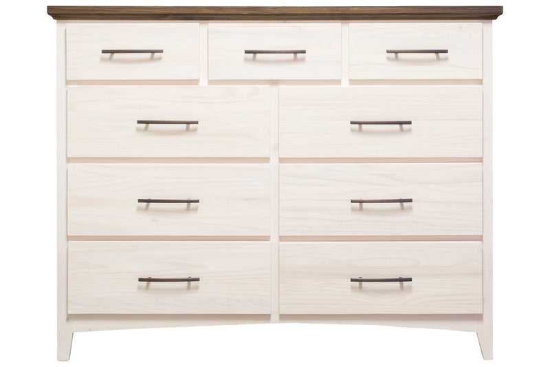 Elizabeth 2-tone dresser 9 drawer
