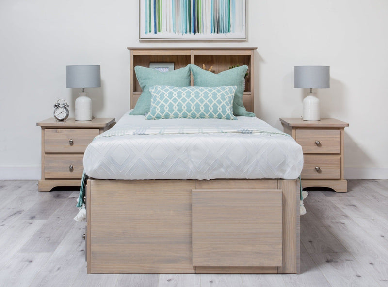 Mates Wood Platform Storage Bed Frame