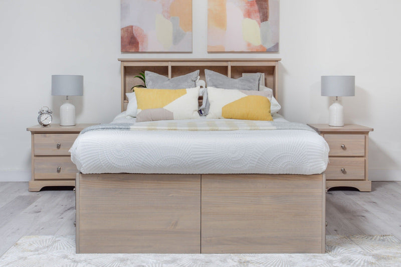 Mates Wood Platform Storage Bed Frame