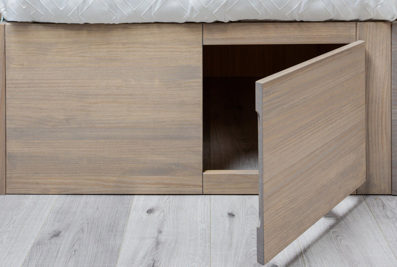 Mates Wood Platform Storage Bed Frame