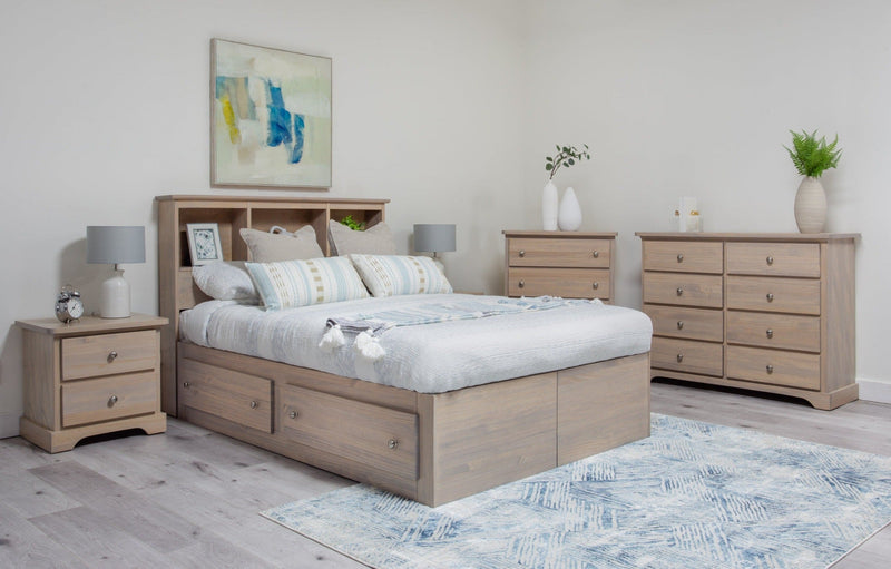 Mates Wood Platform Storage Bed Frame