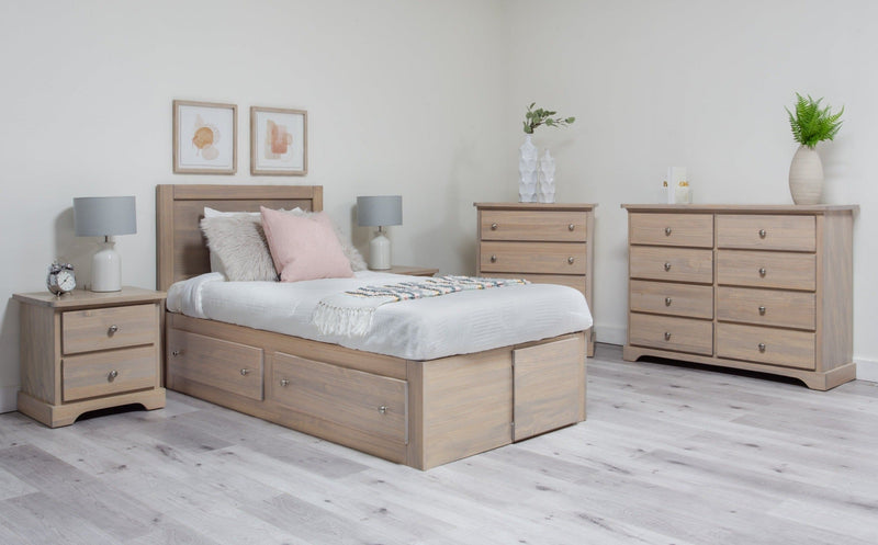 Mates Wood Platform Storage Bed Frame
