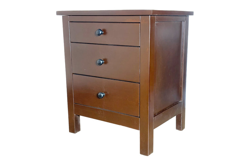 Clearance 2.5 Drawer Post and Panel Nightstand