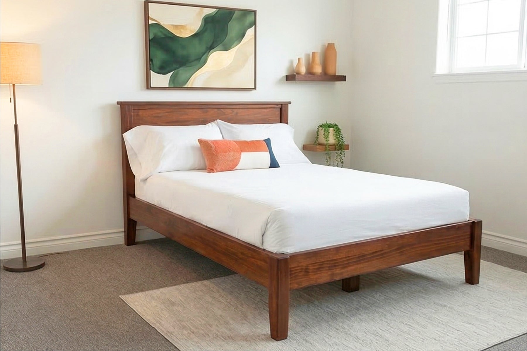 Panella Platform Bed Frame in Victoria