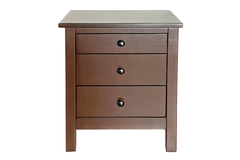 Clearance 2.5 Drawer Post and Panel Nightstand