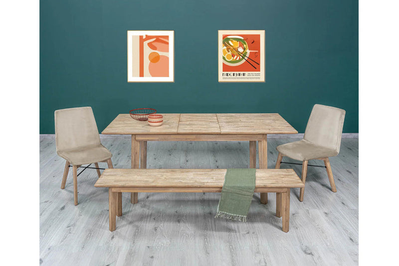 Driftwood Extending Dining Table