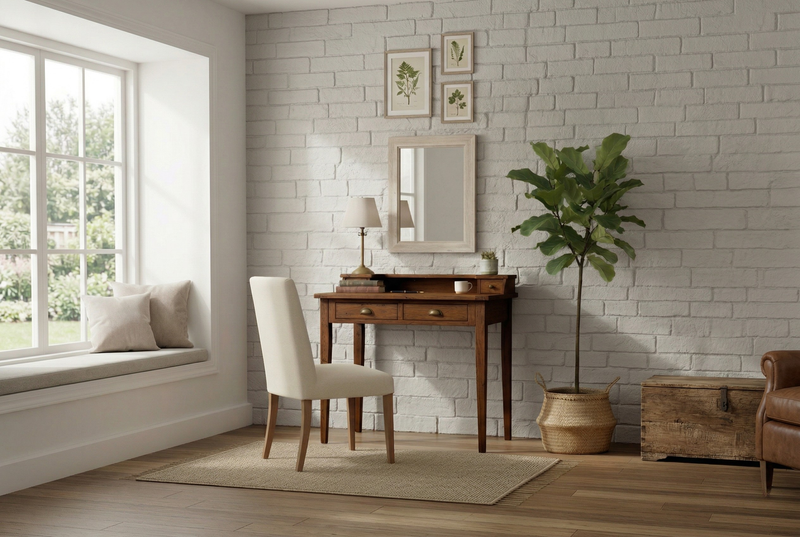 Old World Reclaimed Writing Desk