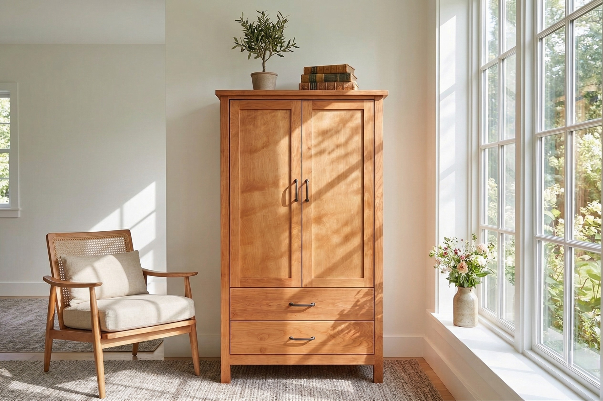 Post & Panel Armoire in Victoria