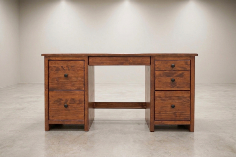 Double Pedestal Shaker Desk