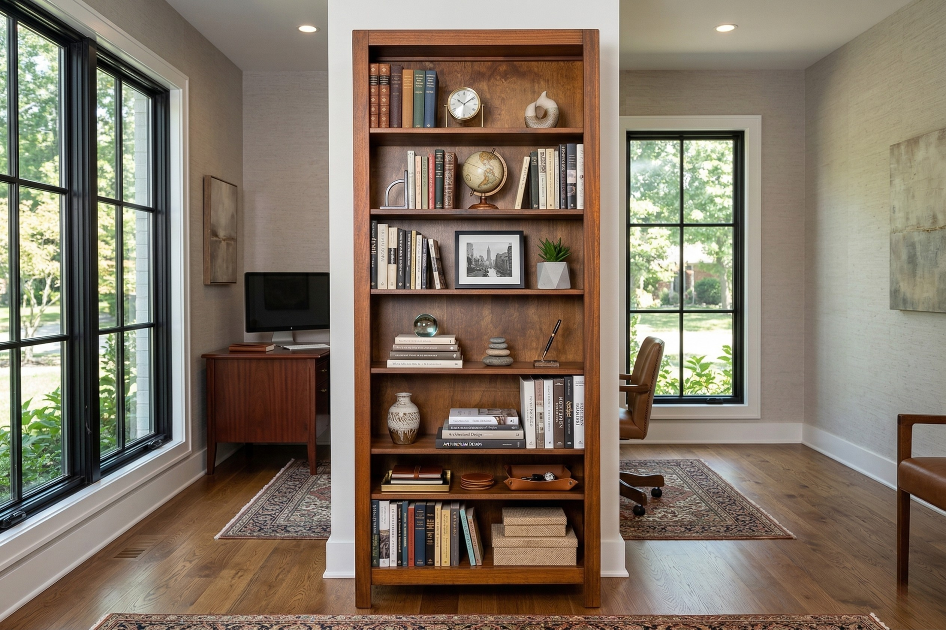 30" Wide Square Cut  Bookcase