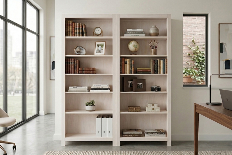 30" Wide Square Cut  Bookcase
