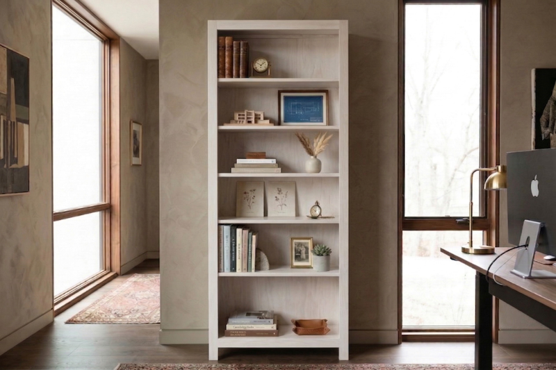 30" Wide Square Cut  Bookcase