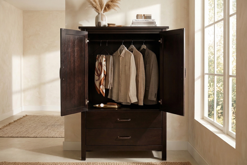 Post & Panel Armoire in Victoria
