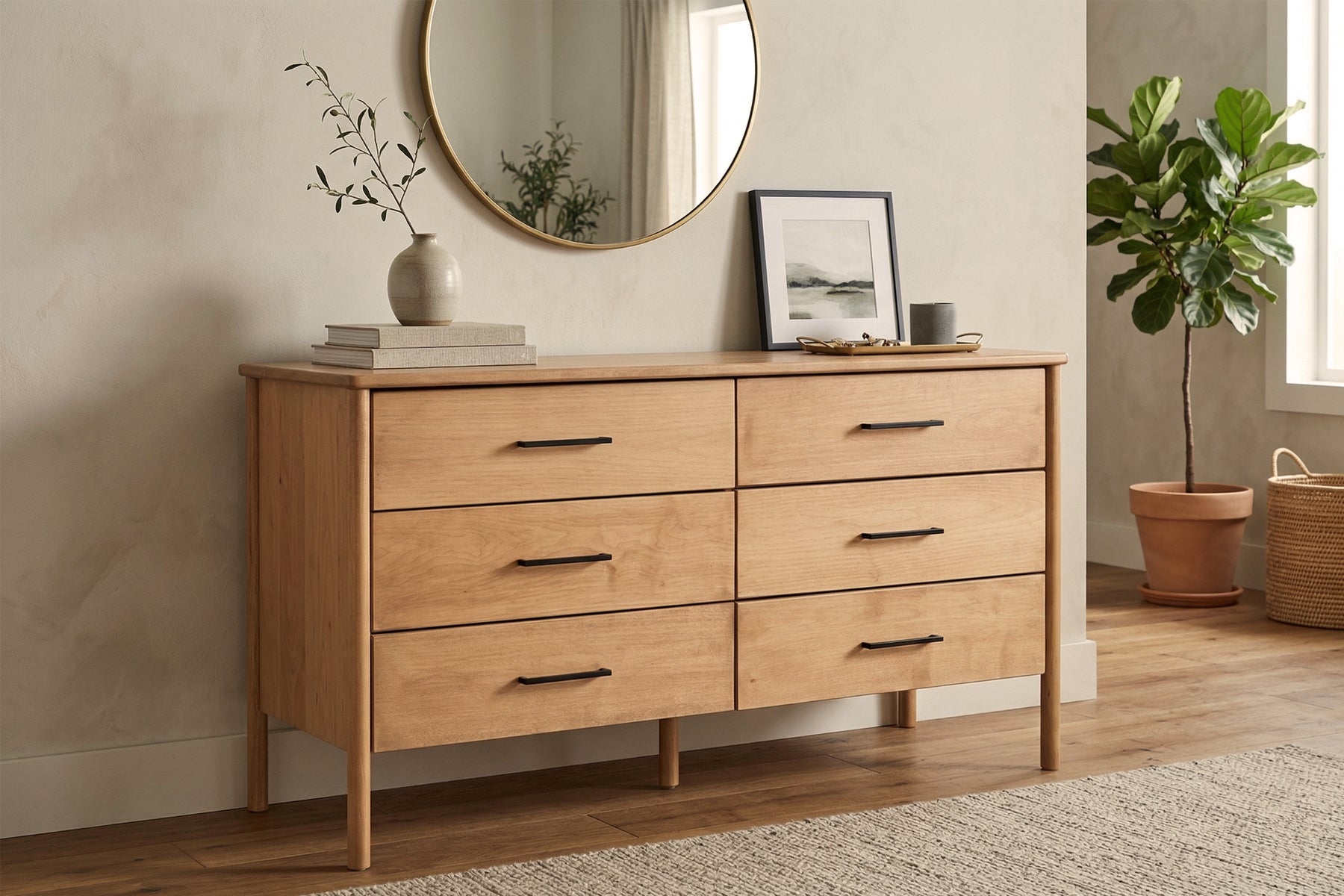 Anja 6 Drawer Dresser