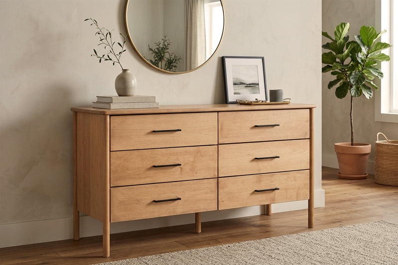 Anja 6 Drawer Dresser