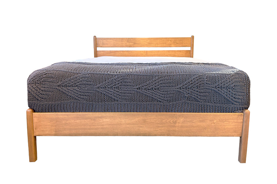 Anja Wood Platform Bed Frame Victoria