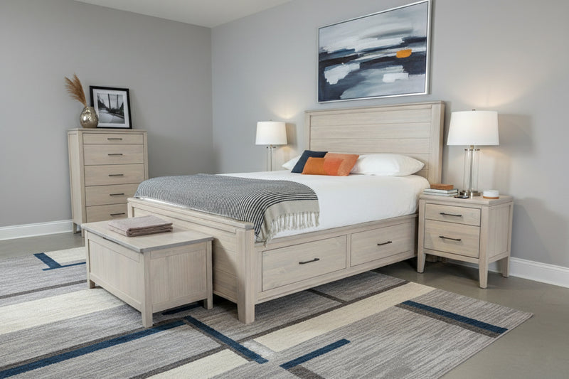 Contempo Wooden Storage Bed Frame Victoria