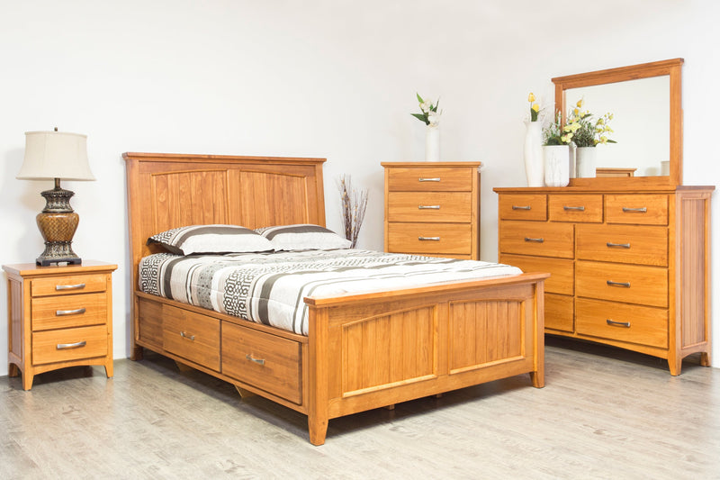 Elizabeth Wooden Storage Bed Frame Victoria