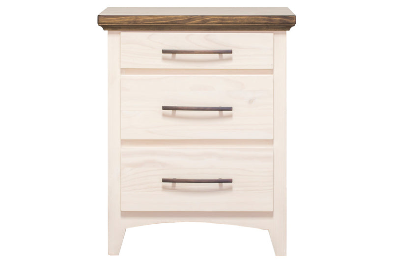 Elizabeth two tone nightstand