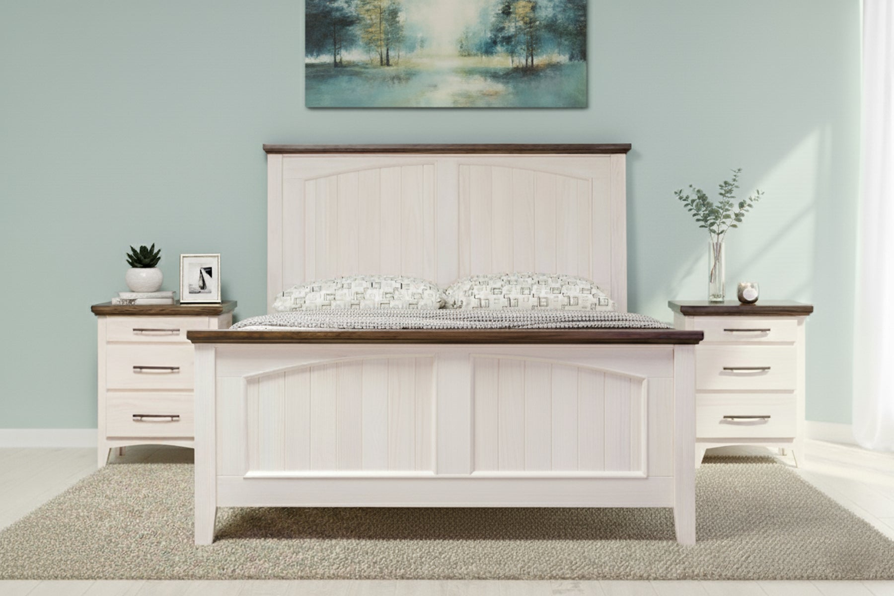 Elizabeth Wooden Storage Bed Frame Victoria