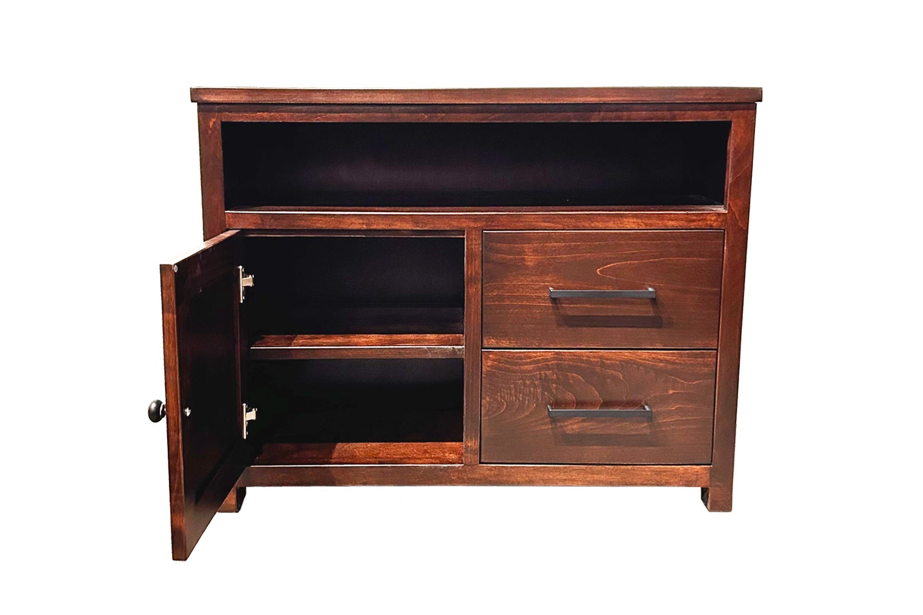 Post and Panel TV stand