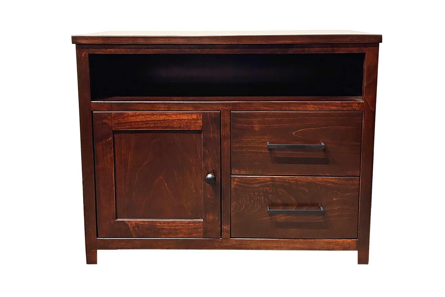 Post and Panel TV stand