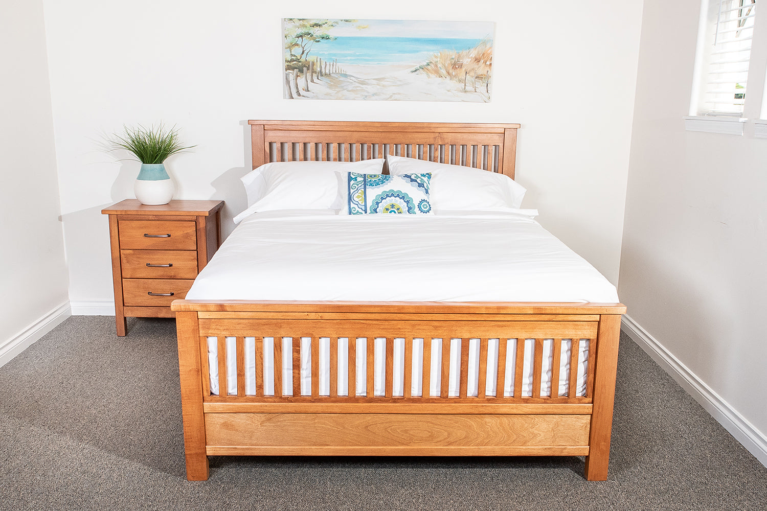 Maplegrove Wood Bed Frame in Victoria