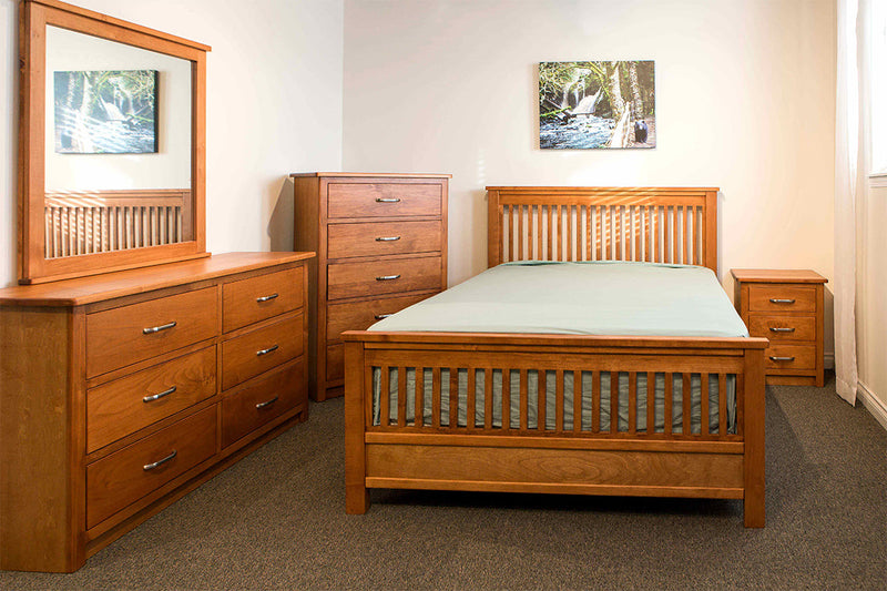 Maplegrove Wood Bed Frame in Victoria
