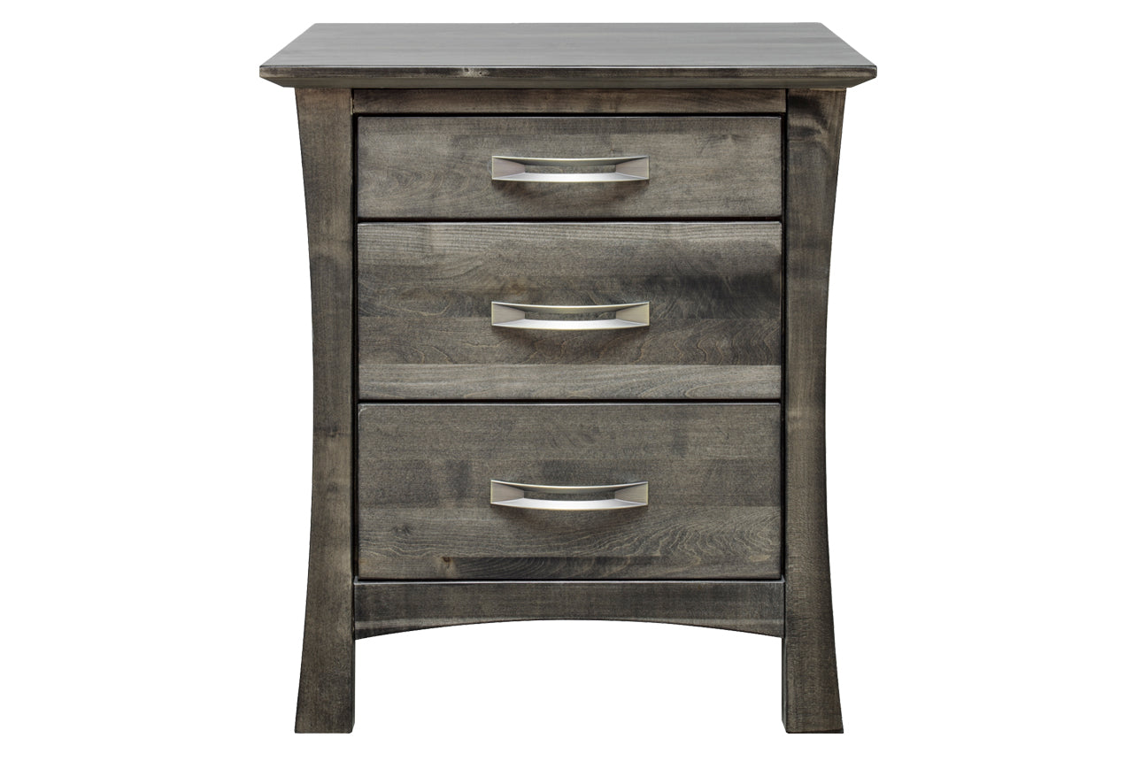 megan solid wood nightstand