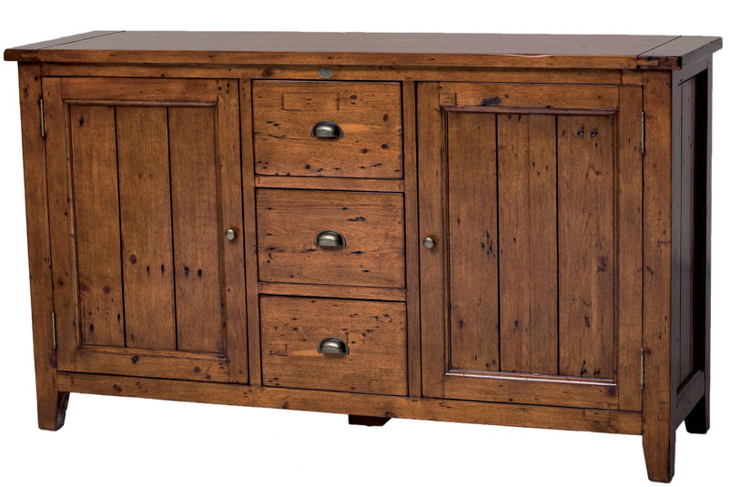 Old world reclaimed wood server