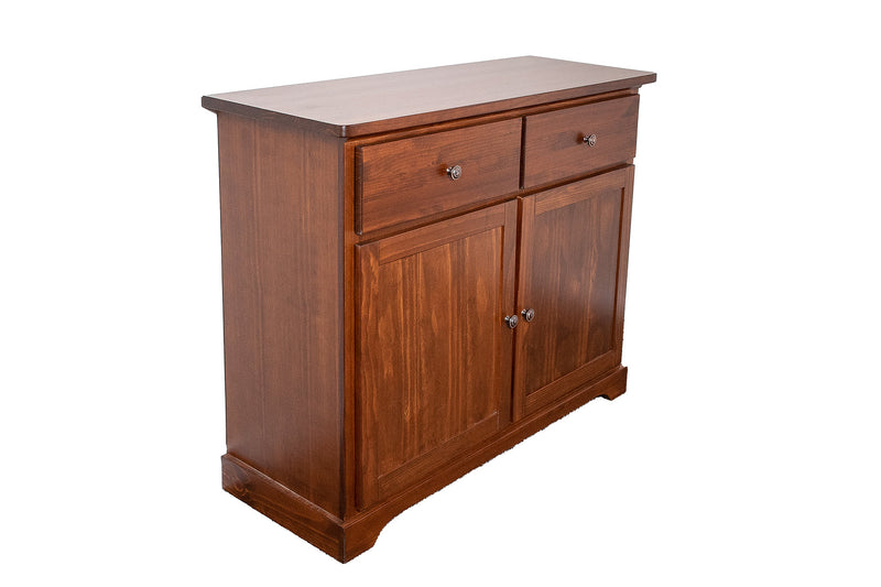 polo solid wood buffet - small - mahogany