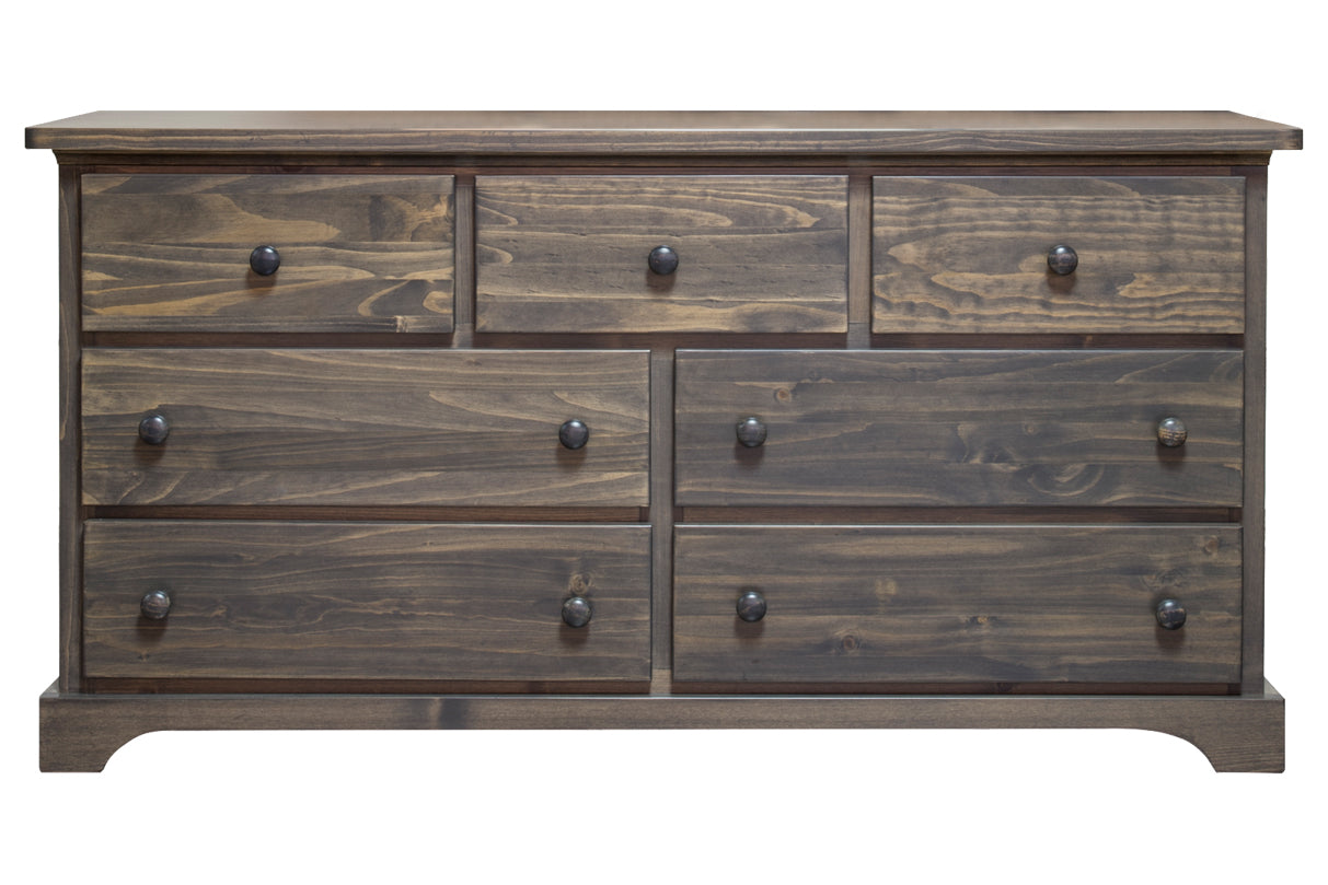 polo solid wood 7-drawer dresser 