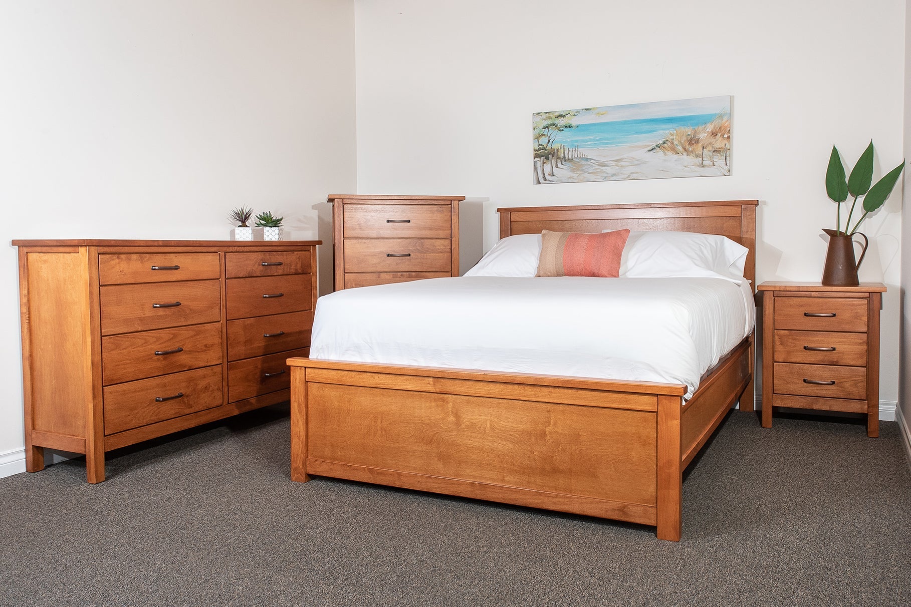 Post & Panel Bed Frame Bed in Victoria