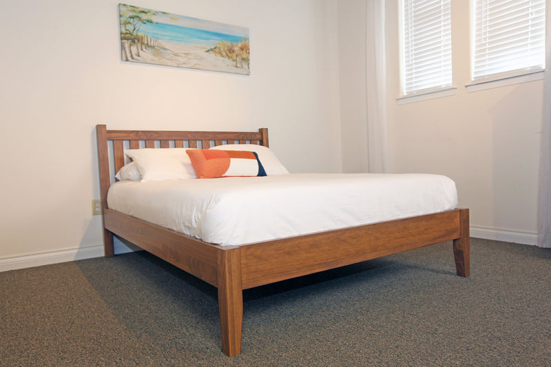 Slatted Platform Bed Frame in Victoria