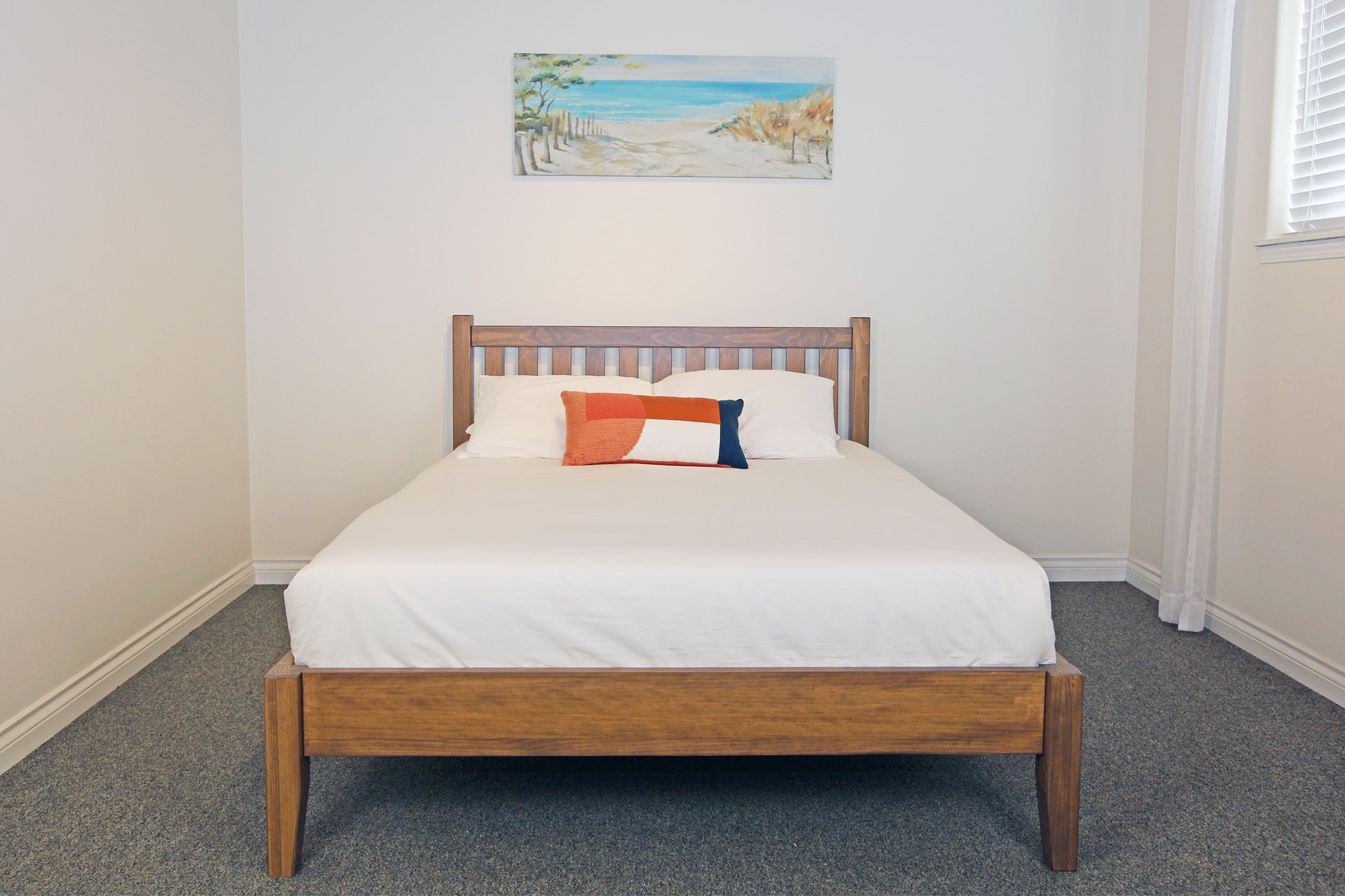 Slatted Platform Bed Frame in Victoria