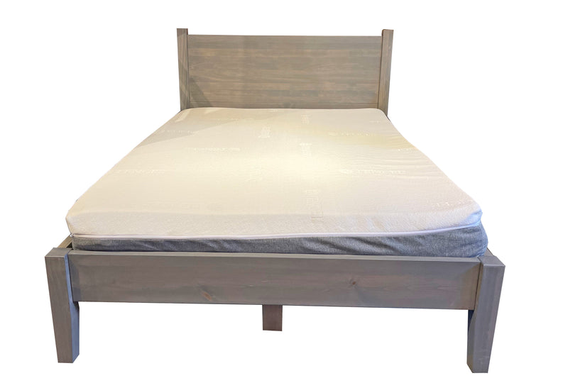 Solid Headboard Platform Bed Frame in Victoria