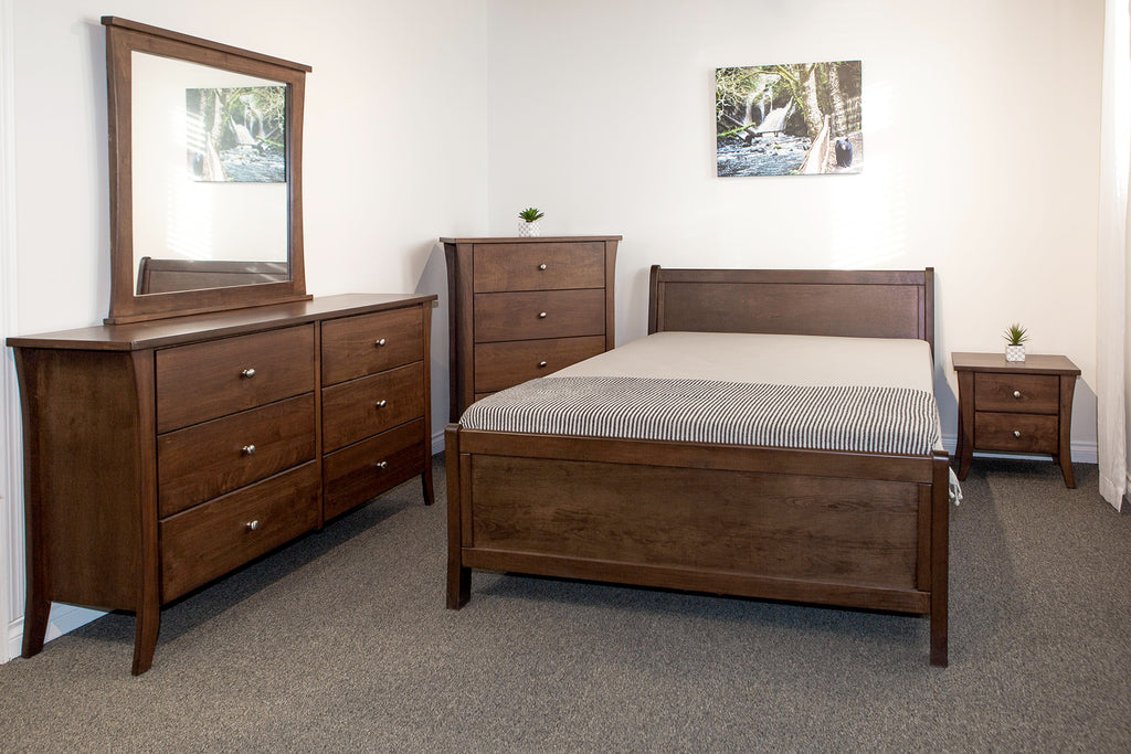 elegance solid wood bedroom suite