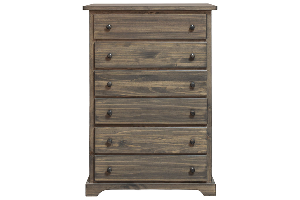 polo solid wood chest 6 drawer