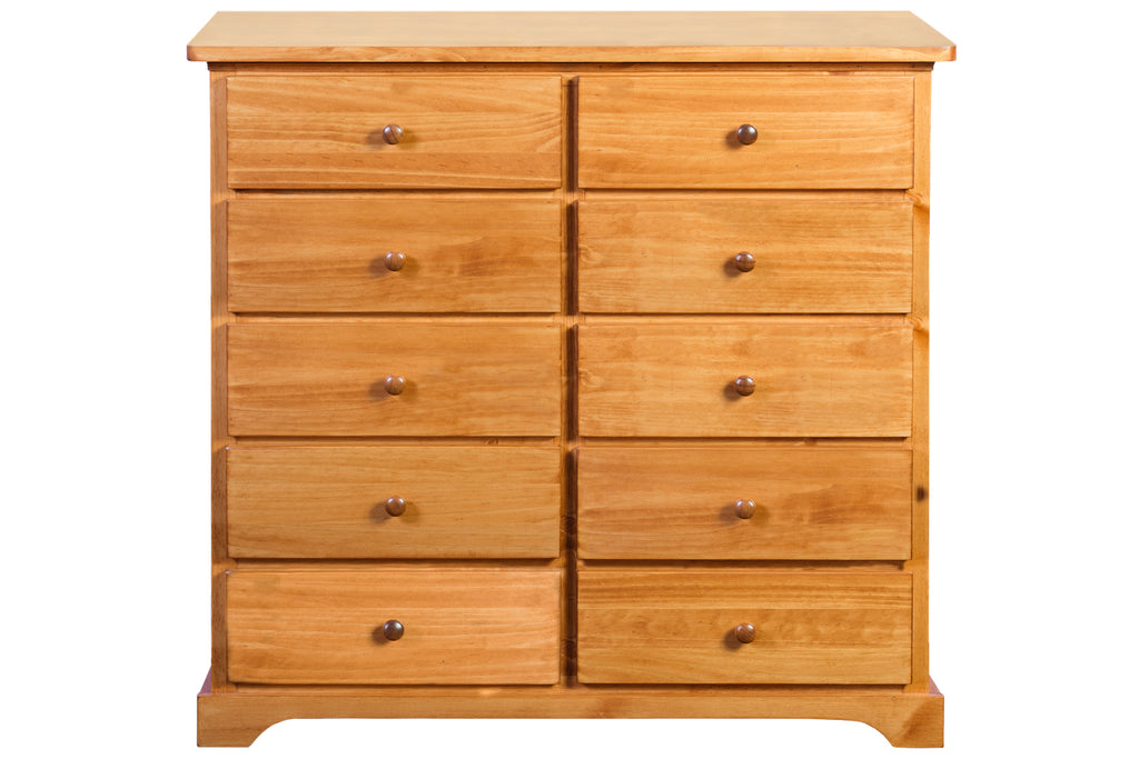 polo solid wood 10-drawer dresser 